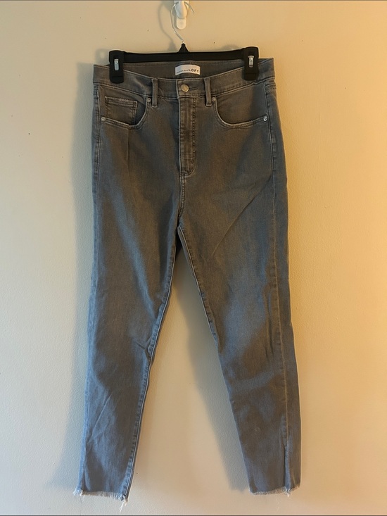 LOFT Denim - LOFT Gray Ankle Skinny Jeans